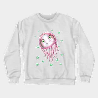 Adorable Jellyfish Crewneck Sweatshirt